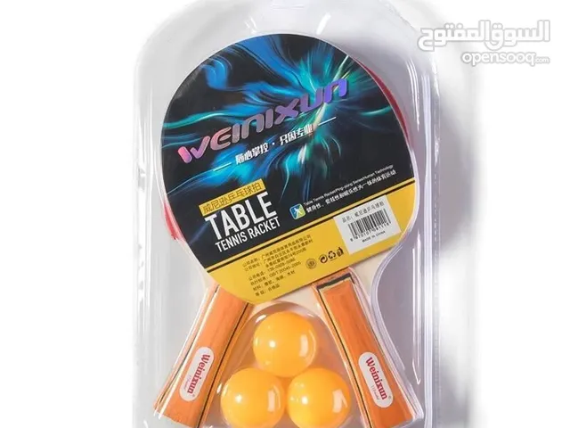 طقم مضارب تنس طاولة ايفينكسون مع 3 كرات