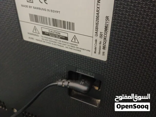 شاشة سامسونج 58 انش للبيع قطع