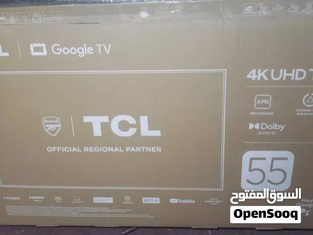 شاشة TCL حجم 55 بوصة موديل 55P8K يعني الموديل الحديث
