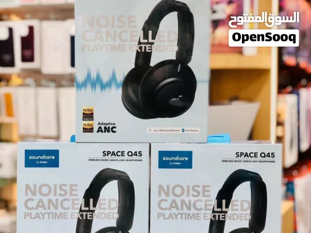 سماعة لاسلكيه انكر ساوند كور Q45 جديدة ضمان 18 شهر