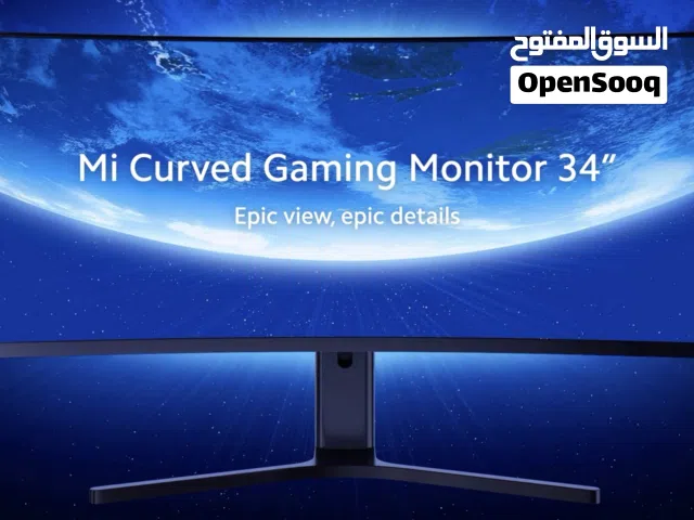 Mi 34 gaming monitor فقط بغداد