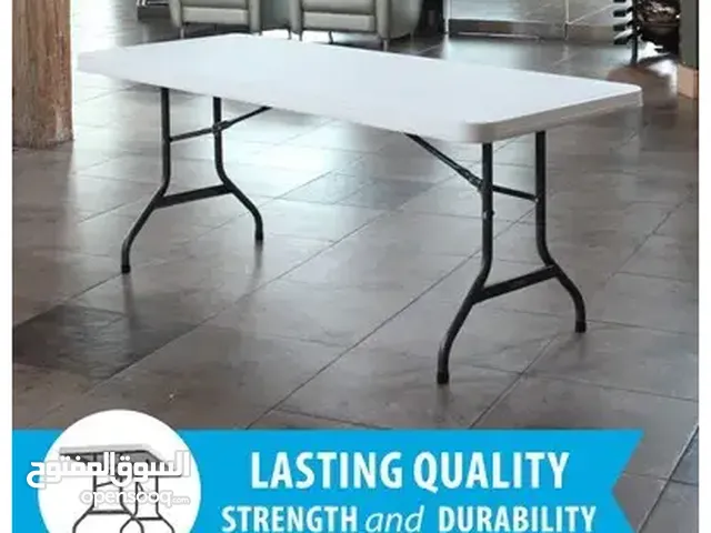 BRAND NEW Lifetime Outdoor Folding Table (2 PC's) for CAMPING طاولة خارجية قابلة للطي (قطعتان)