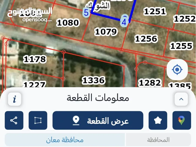 Residential Land for Sale in Ma'an Al-Shobak