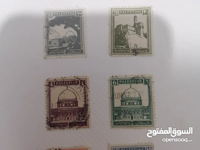 طوابع بريدية فلسطينية نادرة قبل النكبة 1927