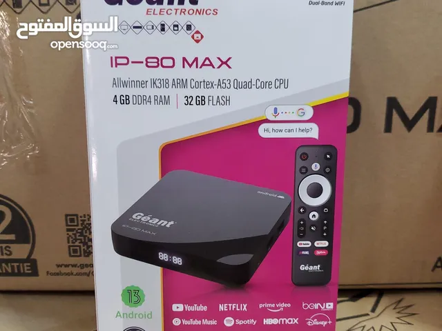 Tv Box géant 4g ram -32gb rom- 1 âne abonnement gratuite