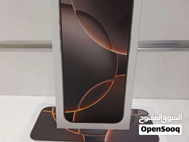 iPhone 16 pro max جديد كفالة الشرق الاوسط بسعر مميز