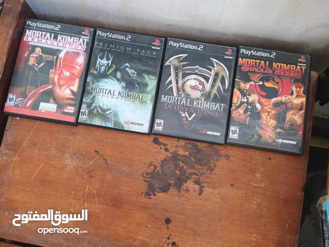 اقراص بلي2 الاصليه مجموعه اقراص مورتل كومبات