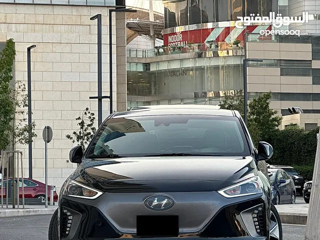 هيواندي أيونيك كهرباء 2017 لون أسود مميزه فحص كامل كرت ابيض فل الفل اعلى صنف ممشى قليل