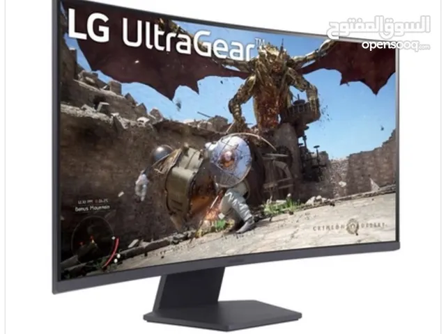 شاشة ال جي الترا قير قيمنق منحنيه 180hz
