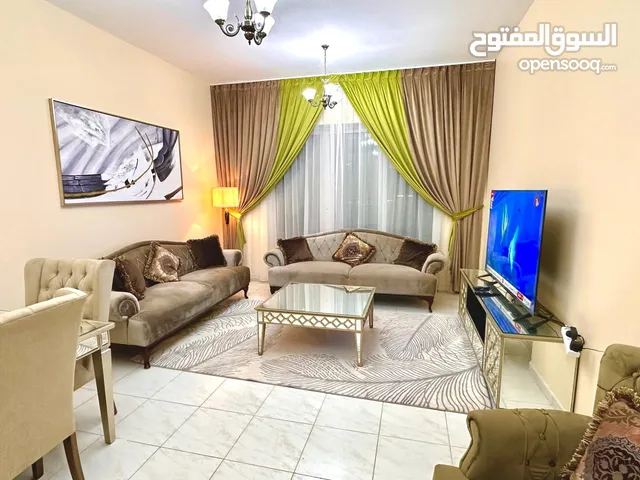 Sharjah Al Taawun, Oriana Hospital Street, furnished apartment, super deluxe furniture, one room, ha