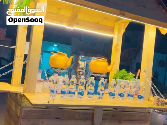 عربة للبيع الشاهى والالواز ومياه وسبول
