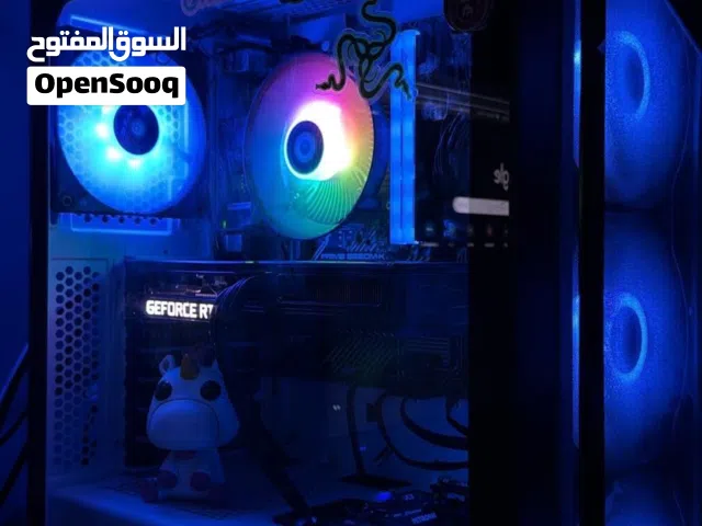 بيسي مستعمل مع كيبورد بور سبلاي و مراوح used pc with keyboard power supply and fans