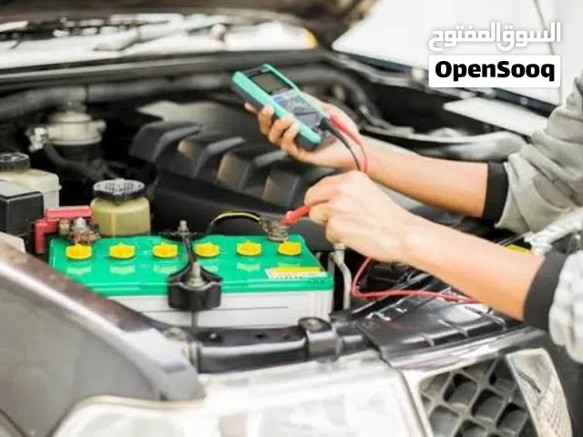 كهربائي وميكانيكي سيارات وكمبيوتر تشخيص اعطال متنقل نجوك لعندك وفي مكانك للصيانة جميع آنواع السيارات