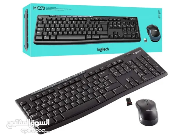 ماوس + لوحة مفاتيح ( كيبورد ) بلوتوث Logitech MK270