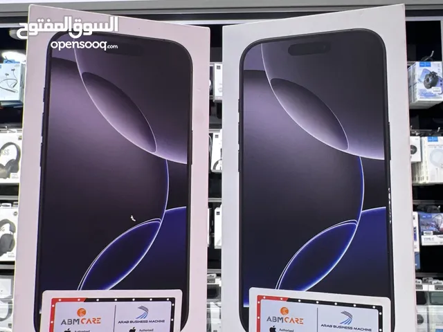 iPhone 16 Pro (256) GB ايفون 16 برو جديد وارد الشرق الاوسط ABM مجمرك كفالة سنة من تاريخ الشراء ///