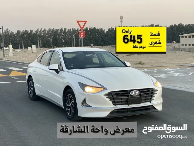 AED 645 per month without down payment - Sonata 2020 Model - V4 Hybrid engine