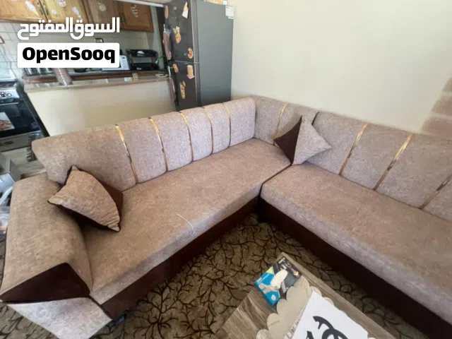طقم كنبايات زاوية بتصميم