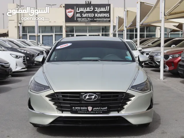 Hyundai Sonata -GCC -2020 2.5L - Low mileages - Accident-free - In excellent condition خليجى