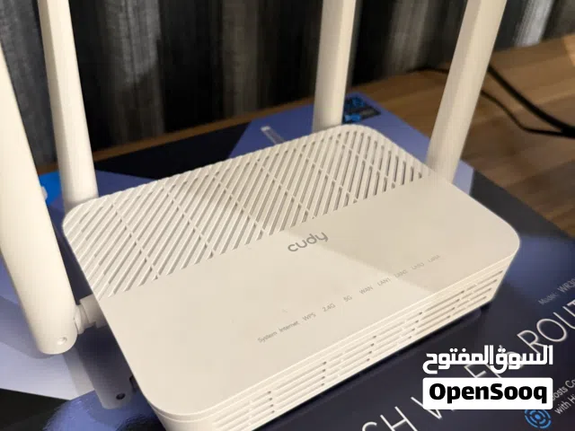 Cudy AX3000 Wi-Fi 6 Router WR3000H - جهاز راوتر Cudy AX3000 Wi-Fi 6 موديل WR3000H