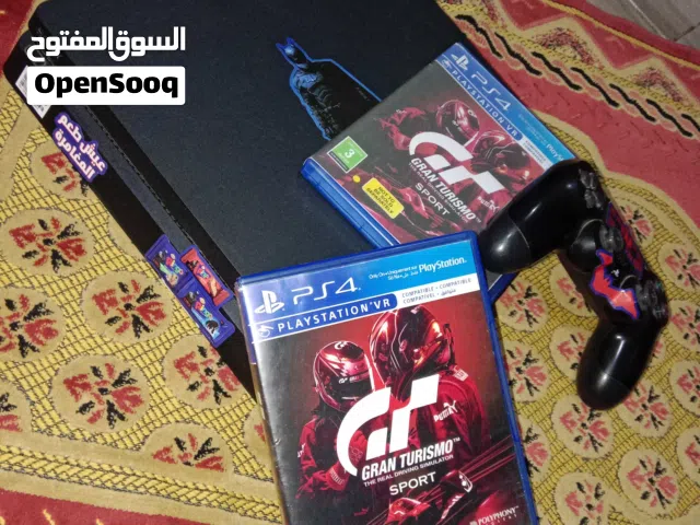 PS4 slim مجدد مع الضمان.
