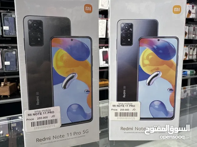 Xiaomi Redmi Note 11 Pro 5G 128 GB in Amman