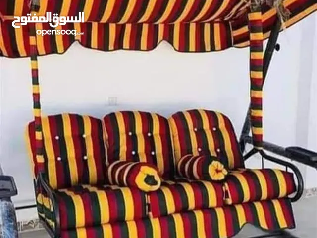مراجيح ثلاثية ورباعيه وثنائيه واطقم رتان وكرسي هزاز وكل مستلزمات الحدائق والمزارع والمنازل