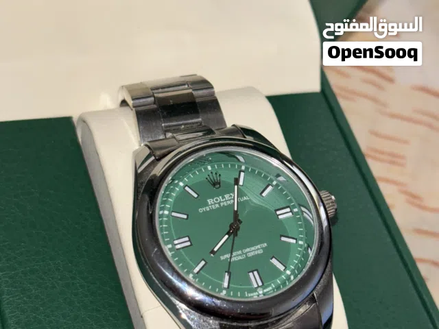 rolex oyster green copy