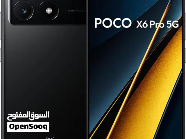 هاتف بوكو اكس6برو فايف جي 512قيقا رام12  العيوب مغير شاشه فقط