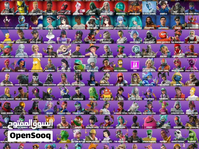 حساب فورت نادر للبيع