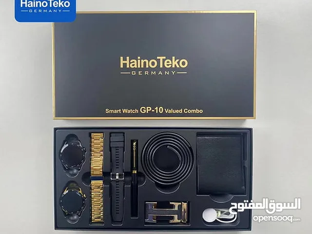 Haino Teko Germany GP 10 HD Full Screen Two Smart Watch with Two Strap and Men’s fashion accessories