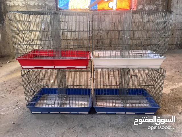 اقفاص عصافير مع قاطع للبيع