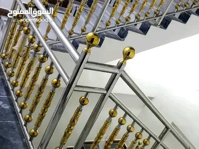 دربزينات استيل ( سلاليم استانلس ) استيل تركي درجه اولئ