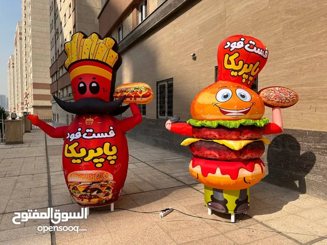 مجسمات هوائية دعائية – تجذب الزبائن إلى