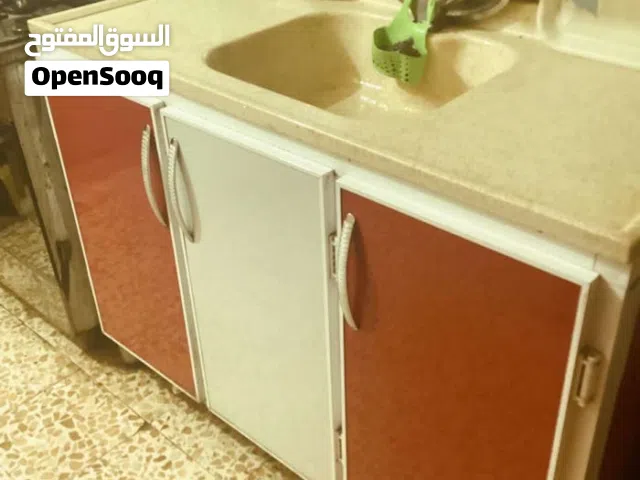 كاونتر تركي ثلاثه قطع السنك مرمر مع اوڤن جديد بلباكيت الماني وخلاط كينود جديدة للبيع