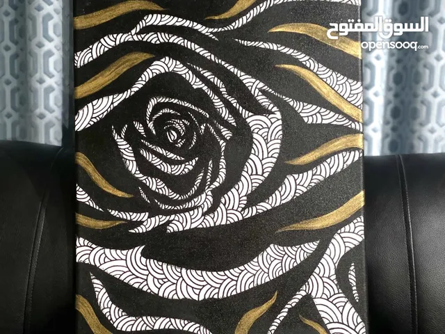 Acrylic Gold Painting