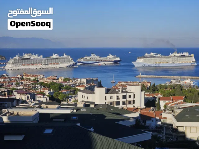 Luxury Furnished 4+1 Penthouse Duplex for Sale with Full Panoramic Sea View in Kuşadası, Aydın, Türk