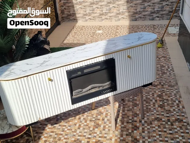 مكتبه تلفزيون .بجهاز نار وحطب ..