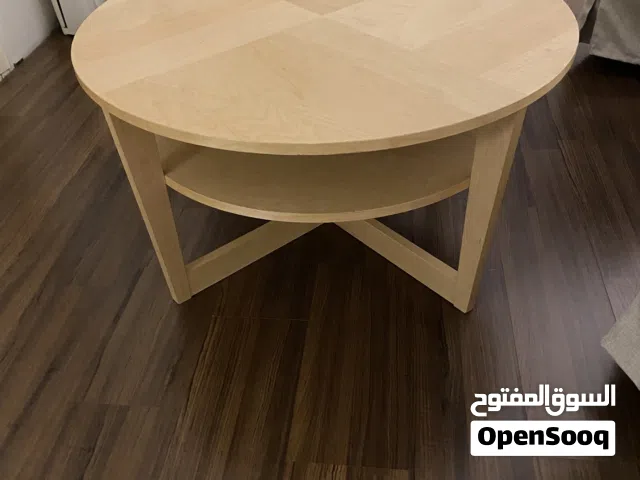طقم طاولات دائرية خشب من ايكيا للبيع