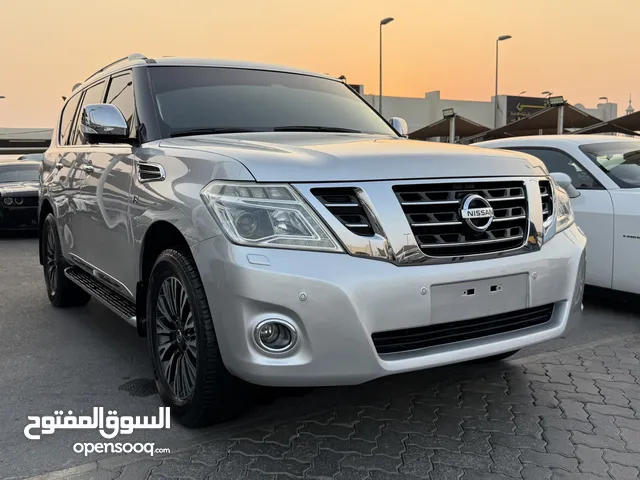 نيسان باترول موديل 2014 خليجى بلاتينيوم المكينه الصغيره