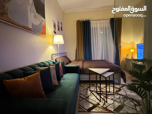 B1 استديو مفروش للايجار الشهرى فى عجمان ,شامل كل الفواتير منطقه الجرف2