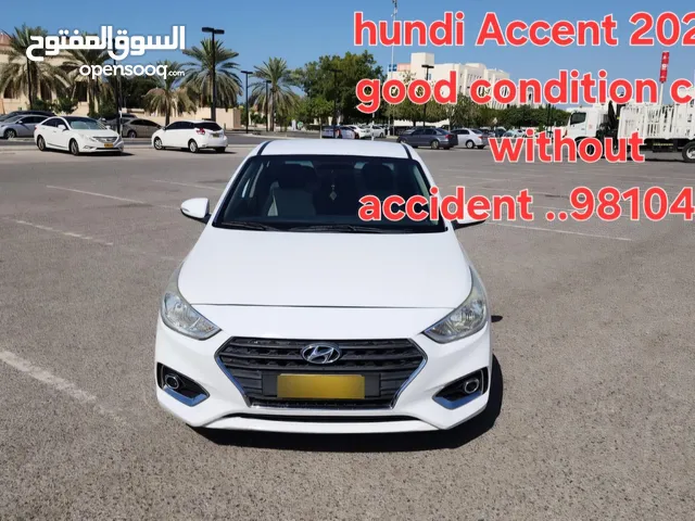 hundi Accent 2020 in good condition clean without accident ..