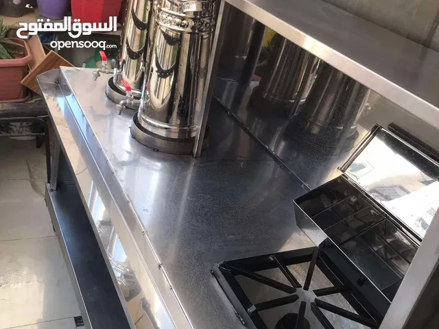 عرباية قهوة ستانليس ستيل + سخان ماء ستانليس عدد 2 عشرين لتر.