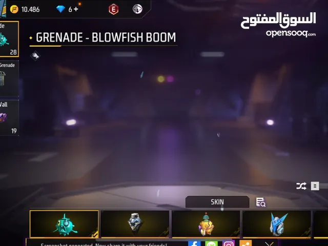 Free Fire Accounts and Characters for Sale in Irbid