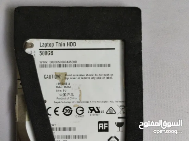 هارد دسك 500gb مستعملhdd
