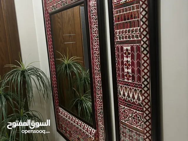 مرآة وبرواز تطريز يدوي غرزة فلاحي