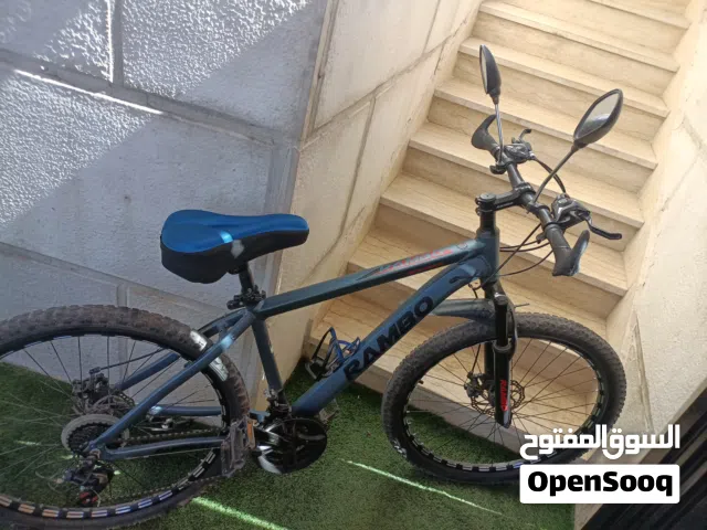 بسكليت RAMBOبحالة الوكالة وفي مجال بسعر بس مستخدم اسبوعين التواصل عبر الواتس اب جنط 26