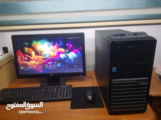 كمبيوتر PC Acer i5 ssd gta v grand pubg free fire