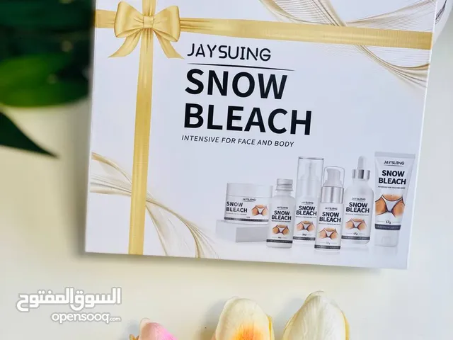مجموعة  SNOW BLEACH الكوريه الرهيبه  للعناية وتبيض للمناطق الحساسة   بكج تبييض المناطق الحساسه