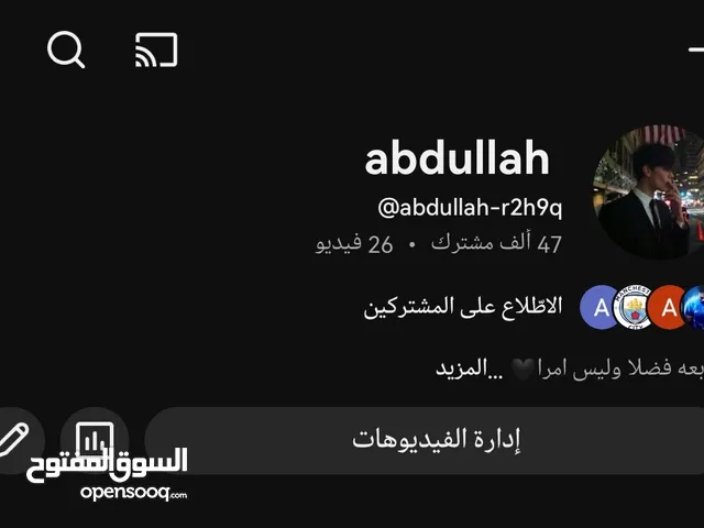 Social Media Accounts and Characters for Sale in Zarqa