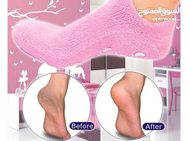 قفازات الجل السحري لليدين والقدمين تحتوي طبقة الجل على فيتامين E